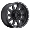 MR301 The Standard 17x9 -12mm Offset 6x5.5 108mm CB Matte Black Wheel