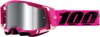 Racecraft 2 Pink / Maho Goggles - Silver Flash Mirrored Lens