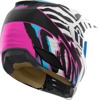 ICON Elsinore Rad Dawn Helmet 2XL Black/Pink/Blue/White - Modular FRP Composite Helmet, Size 2XL