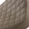 Renegade Lattice Solo Seat Brown Gel - For 18-20 HD FLDE FLHC/S