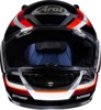 Arai Contour-X Snake Helmet - Small, Red - Full-face helmet with Snake graphic