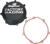 Factory Racing Clutch Cover - Black - For 10-18 WR450F YZ450F/FX