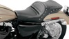 Explorer Special Studded 2-Up Seat Black Gel - For 04-20 Harley XL w/ 4.5 Gal Tank