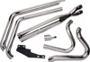 Power Pro HP Chrome 2 into 1 Full Exhaust - For 07-17 Harley Fat Boy