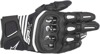 SPX Air Carbon V2 Motorcycle Gloves White Black Small