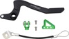 Black & Green Brake Pedal - For 00-24 Kawasaki KX65