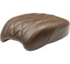 Tripper Diamond Synthetic Leather Wide Brown Pillion Pad - For 18-19 FXBB