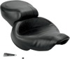 Smooth Vinyl 2-Up Seat - For 04-05 HD Dyna