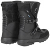 Black Trailblazer Adventure Motorcycle Boot Size 12.5 - Mid-Calf Waterproof Adventure Touring Boots