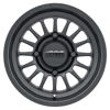 MR411 Bead Grip 14x7 / 4+3/13mm Offset / 4x136 / 106.25mm CB Matte Black Wheel