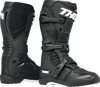 THOR Blitz XR Boots Black/White Adult Size 9 - Off-road riding boots for adults