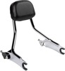 Cobra Detachable Short Backrest Chrome Fits Indian Chieftain 2014-2021