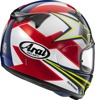 Arai Regent-X S&S Helmet Black/Red/Blue/Yellow L - Full-face helmet with advanced VAS shield