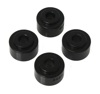 Black End Link Grommets 7/16 in. I.D / 7/8 in. Nipple O.D./ 1 1/4 in. O.D. / 3/