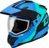 GM-11S Ronin Snow Helmet Matte Black/Blue 2X For Snow Use - Fits For Snow Use - Size 2X-Large