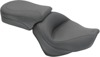 Touring Smooth Vinyl 2-Up Seat - Black - For 09-13 Triumph Thunderbird