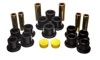 Rear Leaf Spring Bushing Set - Black