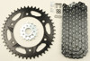 V3 Chain & Sprocket Kit Black RX Chain 520 15/43 Hardcoat Aluminum - For 03-06 Honda CBR600RR