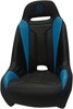 Extreme Double T Solo Seat Black/Blue - For 15-18 Polaris RZR 900 /XP Turbo