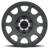 MR308 Roost 17x8.5 0mm Offset 6x135 87mm CB Matte Black Wheel