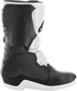 Tech 3S Youth MX Boots Black/White Size Y11