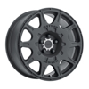 MR502 RALLY 16x7 +30mm Offset 5x112 66.7mm CB Matte Black Wheel