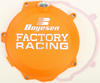 Factory Racing Clutch Cover Orange - For 11-15 Husqv KTM 250/350