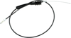 Black Vinyl Throttle Cable - For 89-94 Kawasaki KDX200