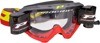 3450 Red Riot Goggles - Light Sensitive Lens w/ Roll-Off System