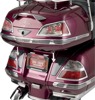 Plug 'N' Play Lighted Chrome Trunk and Saddlebag Molding Inserts - Led Chr Trnk Mld Insrt-Plgnply