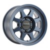 MR701 16x8 0mm Offset 6x5.5 106.25mm CB Bahia Blue Wheel