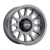 MR605 NV 20x10 -24mm Offset 8x170 124.9mm CB Gloss Titanium Wheel