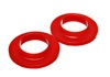 Universal 2 1/8in ID 3 3/4in OD 3/4in H Red Coil Spring Isolators (2 per set)