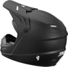 Youth Sector Full Face Offroad Helmet Solid Black Y-Small