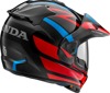 Arai XD-5 Africa Twin Helmet - Small, Red - Dual-sport helmet with Africa Twin graphic