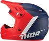 Thor Youth Sector Chev Helmet - Red/Navy - Small - Youth MX helmet with Chev graphic