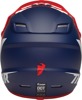 Thor Youth Sector Chev Helmet - Red/Navy - Small - Youth MX helmet with Chev graphic