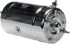 Chrome High Torque Starter - Replaces 31570-73 On 71-88 Harley w/ Hitachi Starters