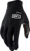 100% Men's Sling MX Gloves Black Large for Motocross/Enduro