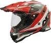 FX-41DS Range Full Face Dual-Sport Helmet Matte Red Medium