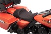 Diamond EZ-On 2-Up Seat Black/Red Low & Forward - For 08-20 Harley FLH FLT