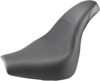 Profiler Smooth 2-Up Seat Black Gel Low - For 18-20 Harley FXBR/S