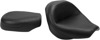 Touring Smooth Vinyl 2-Up Seat - Black - For 03-09 Honda VTX1300