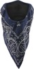 FaceFit Facemask - Facefit Hook/Loop Navy Paisley