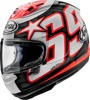 Arai Corsair-X Nicky Reset Helmet Frost Matte - Small - Premium full-face helmet with Nicky Reset graphic