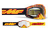 FMF Youth PowerBomb Spark Goggles Clear Lens - Clear lens youth goggles with anti-fog coating