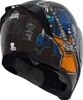 ICON Airflite Trick or Street 4 Helmet Black M - Full-face helmet with unique graphics