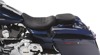 Tripper Diamond Synthetic Leather Solo Seat - For 06-20 Harley FLH FLT