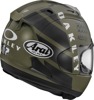 Arai Corsair-X MVK Oakley Helmet XS Matte Black/Green - Full face helmet, matte black/green, XS