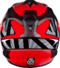 Arai VX-Pro4 Scoop Helmet Red Medium - MX helmet with Scoop graphic in Red, Size M